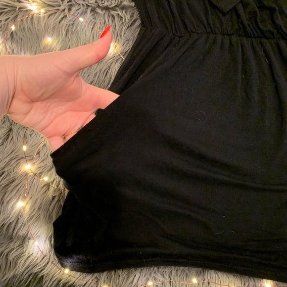 Soft 3/4 Sleeve Little Black Dress - Picture 3 of 7